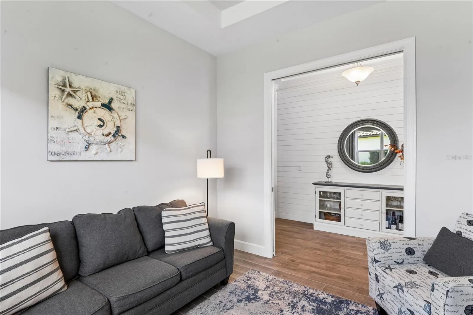 Office / Flex /Den space with pocket doors