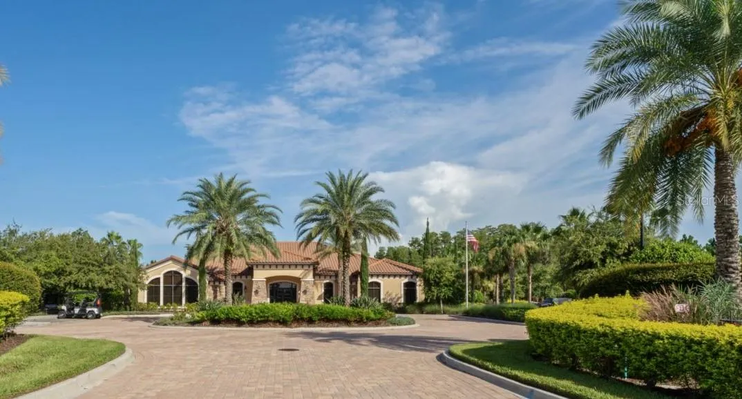 Front view of Amenity Center