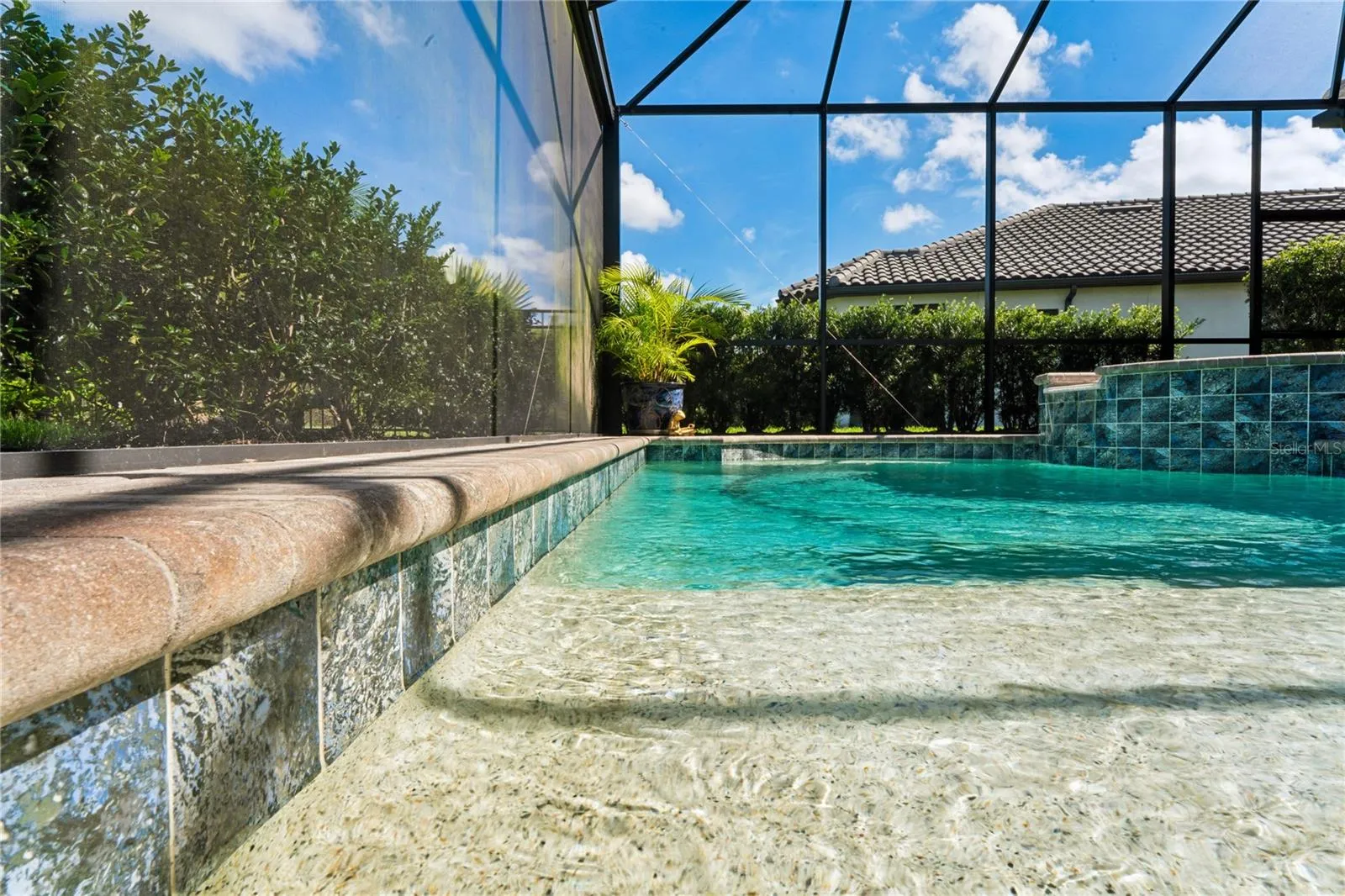 Pool shelf