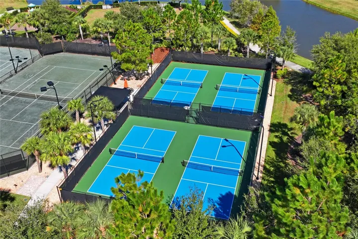 Pickleball courts and Tennis Courts