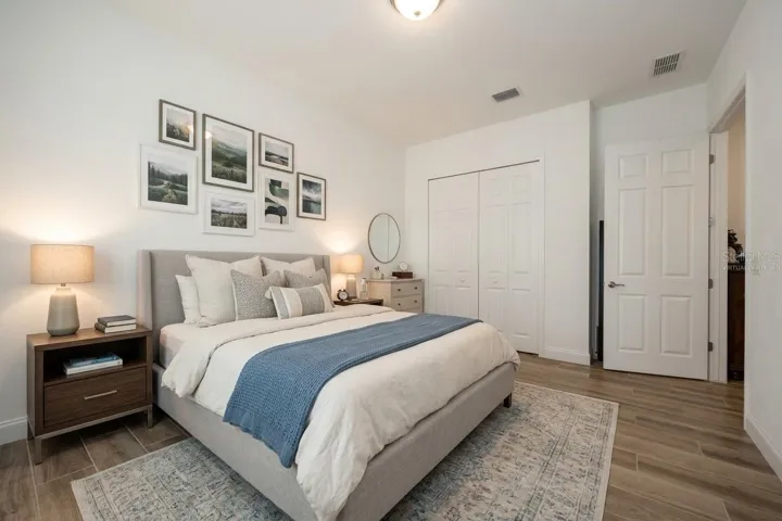 virtually stagedGuest Bedroom.