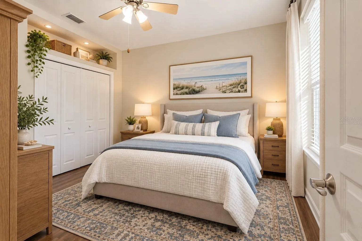 Virtually Staged Bedroom 4