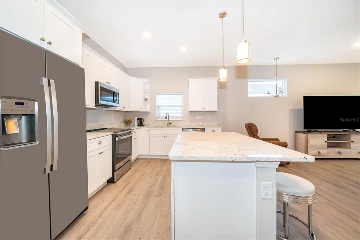 Quartz Counter Tops, Stainless Appliances