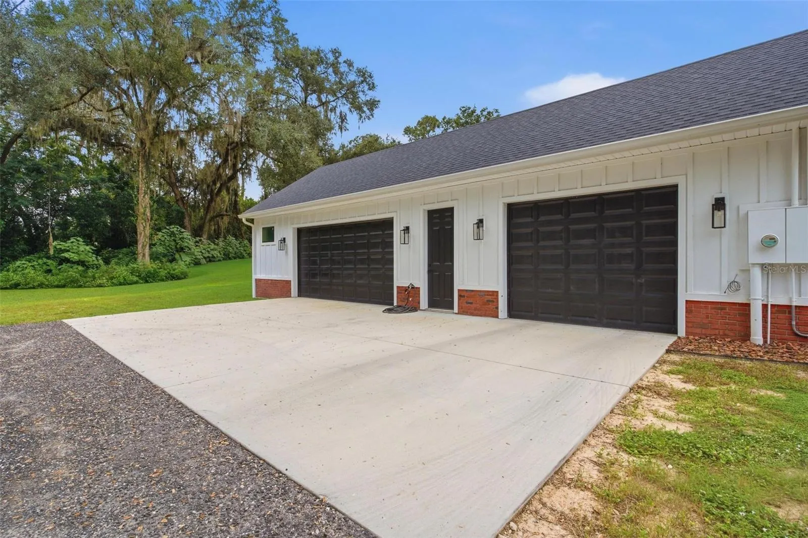 Side entry garages