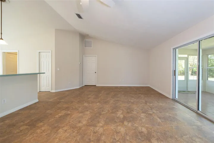 Open floor plan