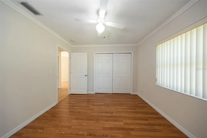 Bedroom #2 looking towards the hall