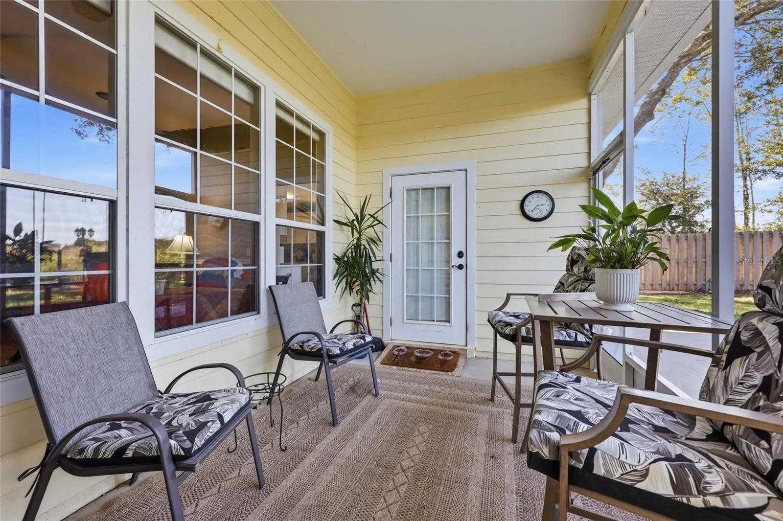 Covered Back Porch