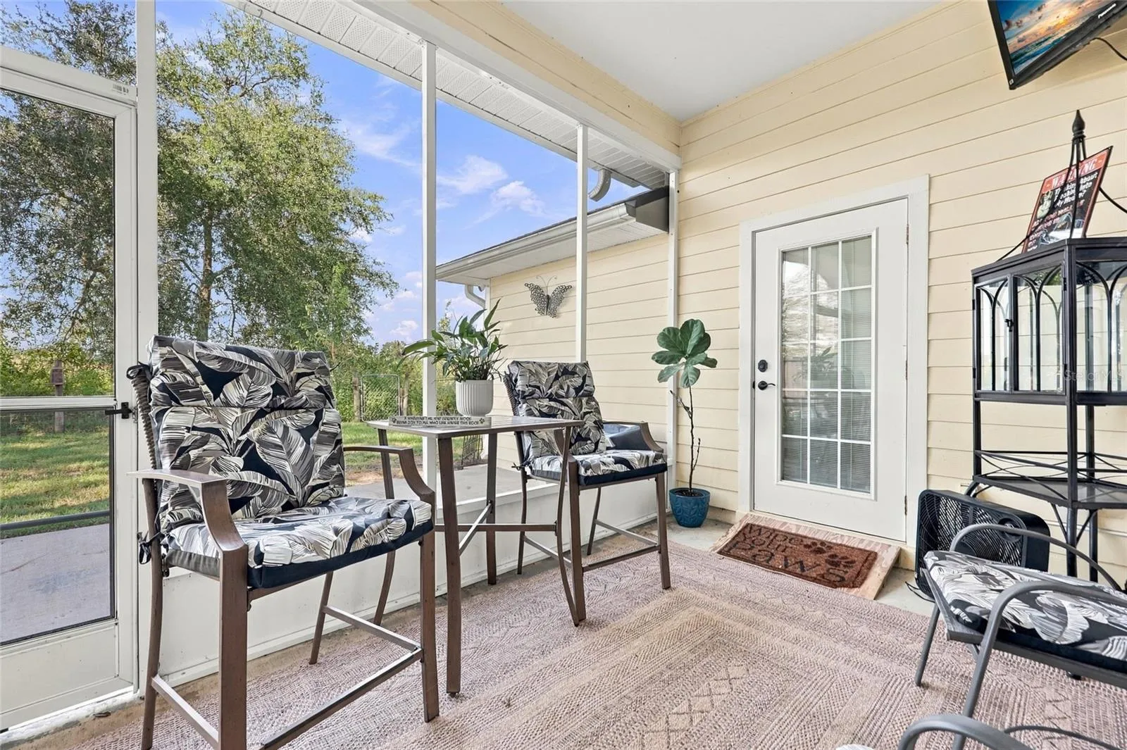 Covered Back Porch