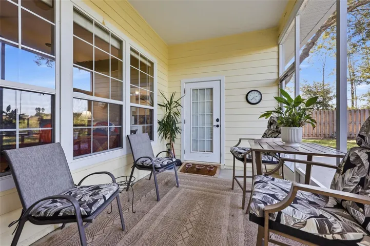 Covered Back Porch