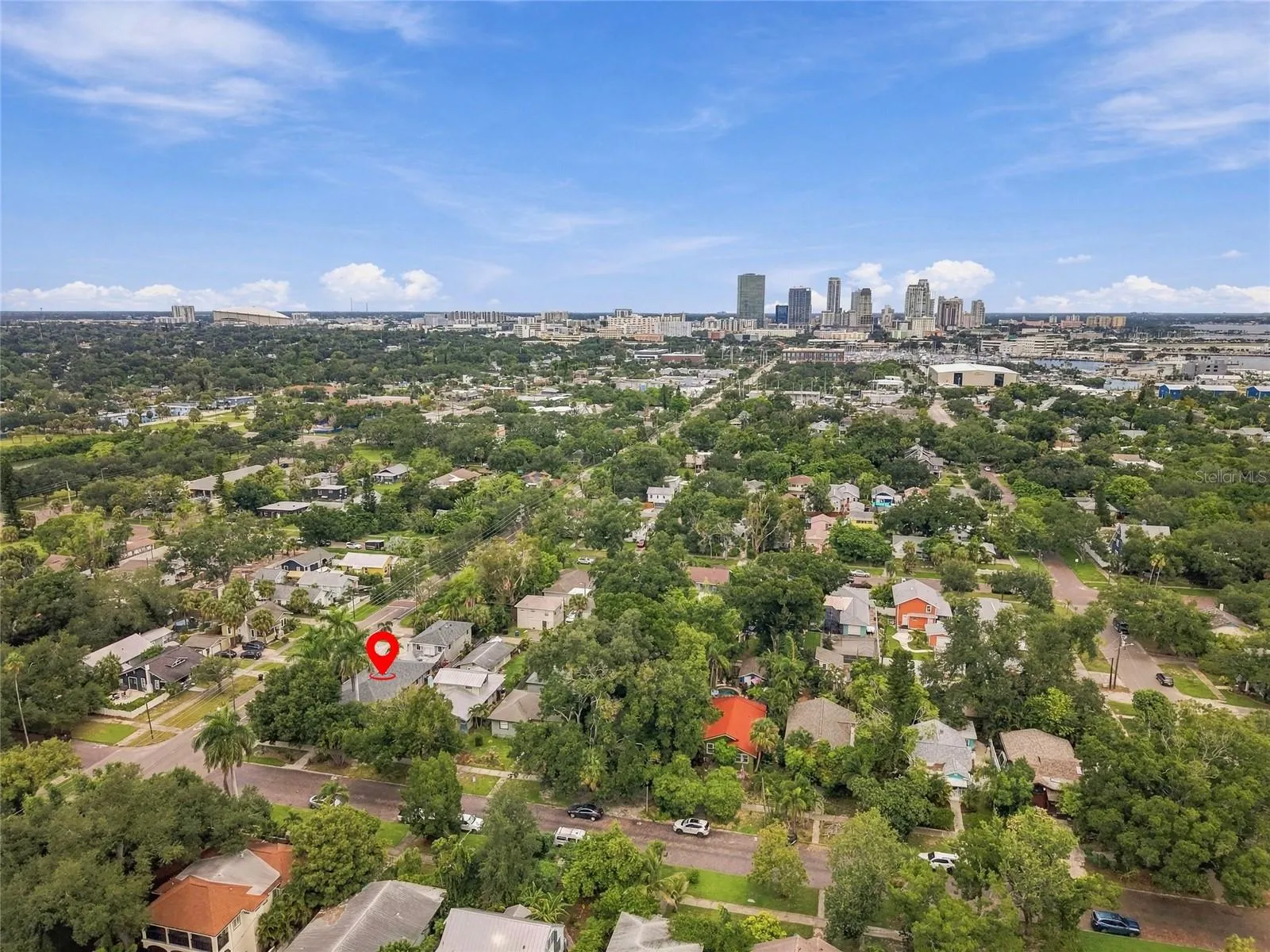 1 mile to downtown