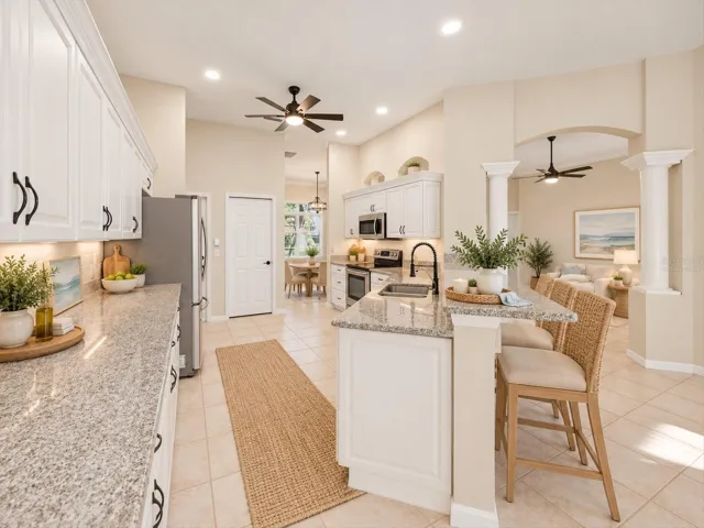 Virtually Staged Kitchen