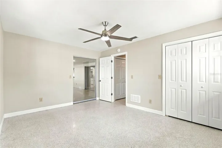 Bedroom 3 - slider to sunroom