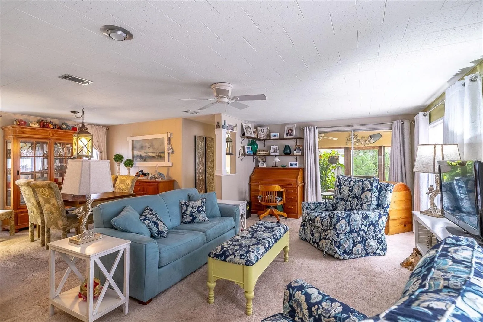 Larger living room