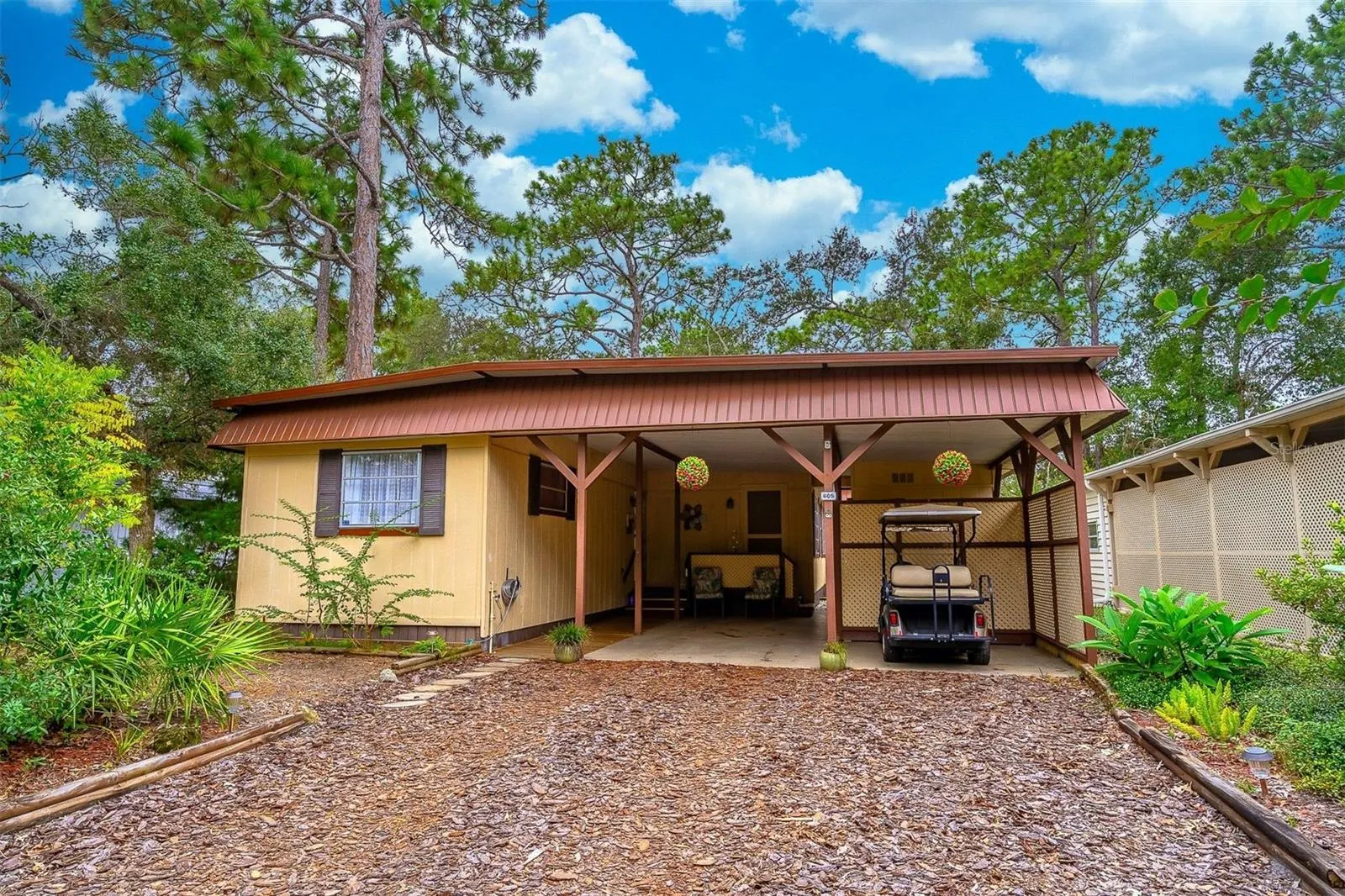 Double carport
