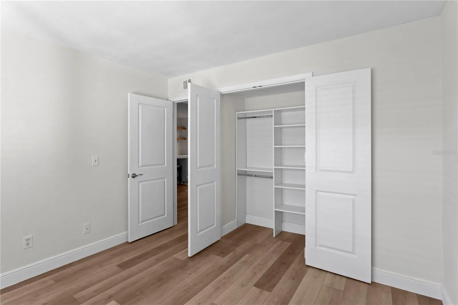 Guest Bedroom and Built in Closet