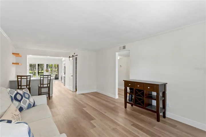 Living Room Open to Kitchen