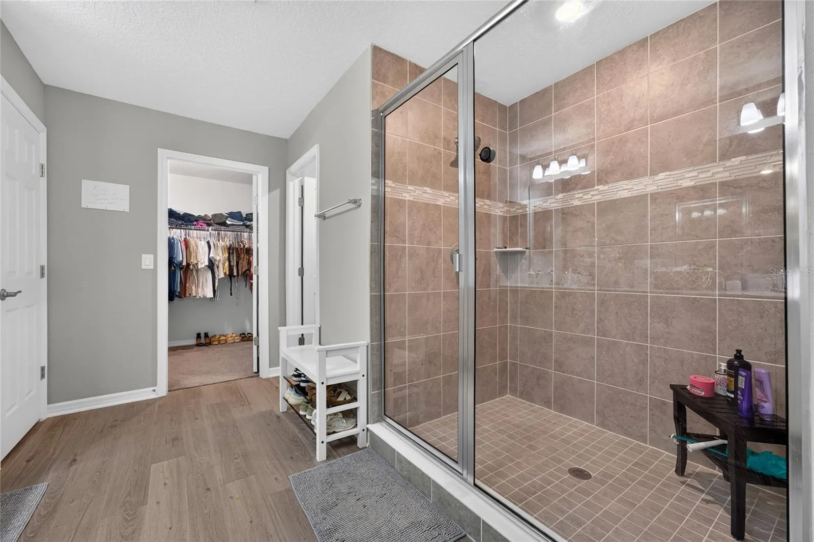 second shower