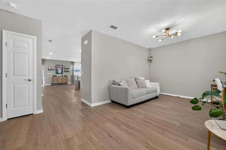 Entrance and half bath