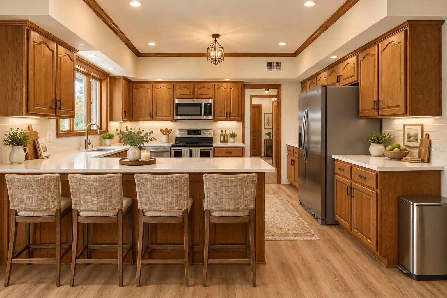 Staged Kitchen