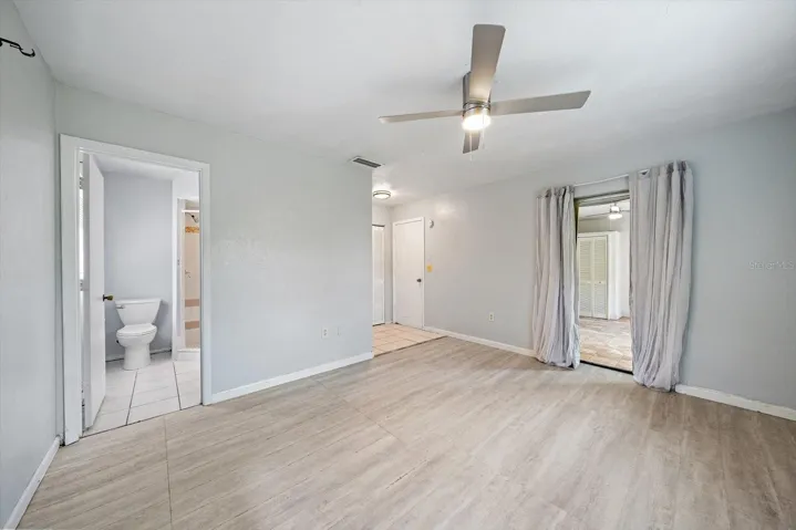 Primary bedroom, slider to Bonus room, Private en-suite bathroom