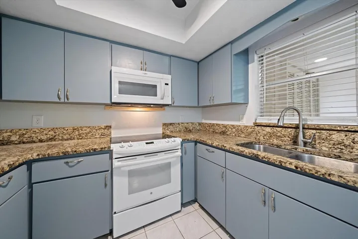 Granite countertops. City water and no copper pipes!