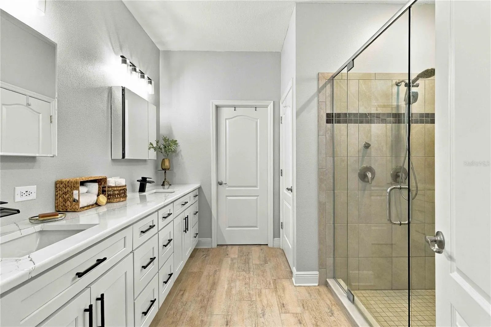 Updated owner's bathroom