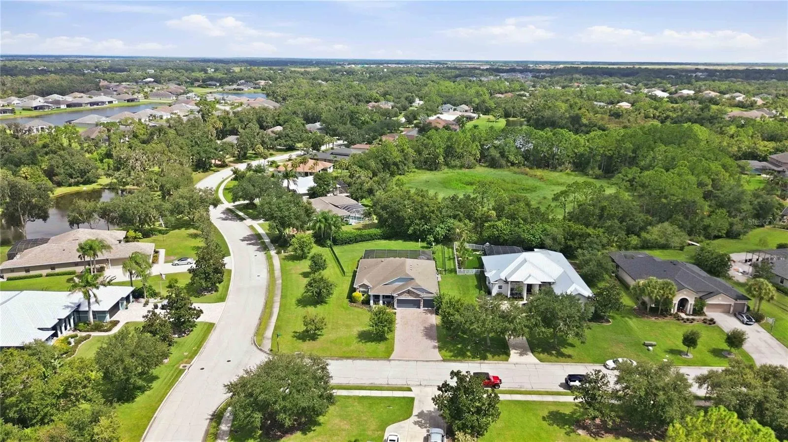 Aerial community view