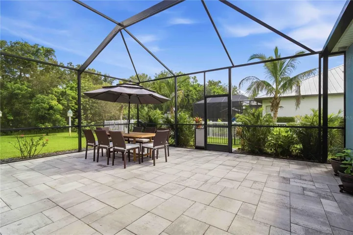 Perfect space for outdoor dining