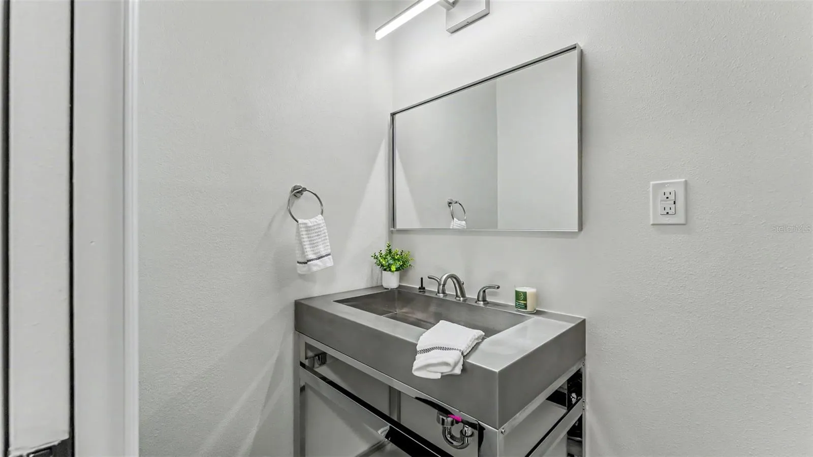 Half Bath off Laundry Room