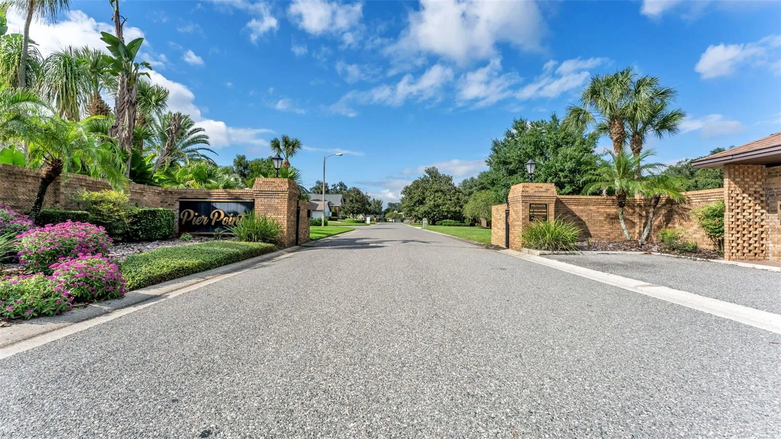 Pier Point - Gated Entrance