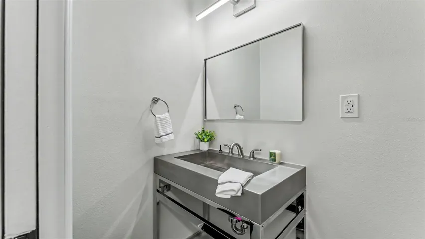 Half Bath off Laundry Room