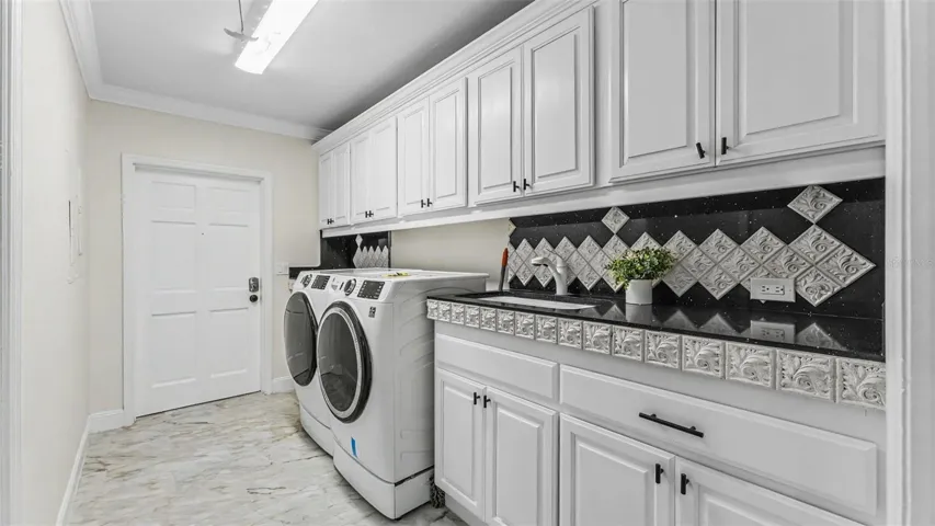 Half Bath off Laundry Room
