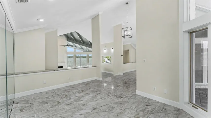 Entryway Seating Area