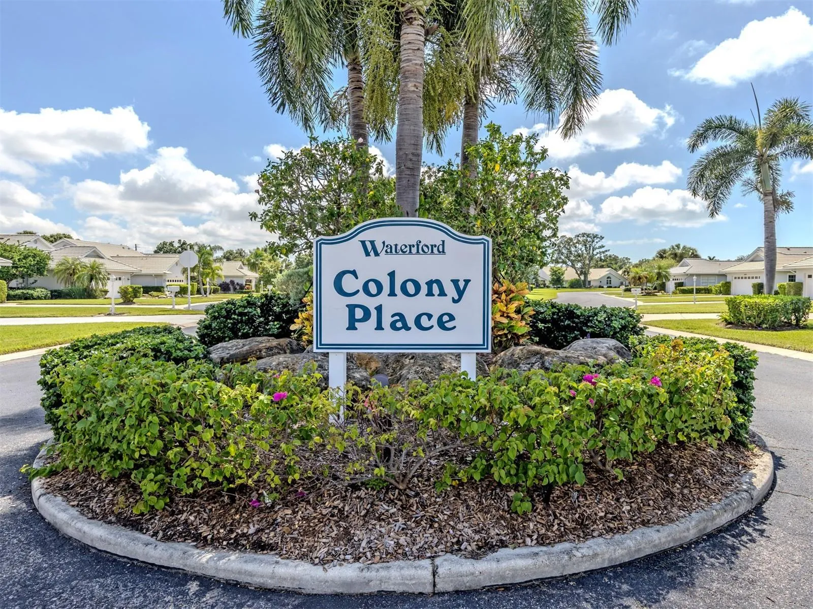 Colony Place is a small maintenance free community inside of Waterford Golf Community