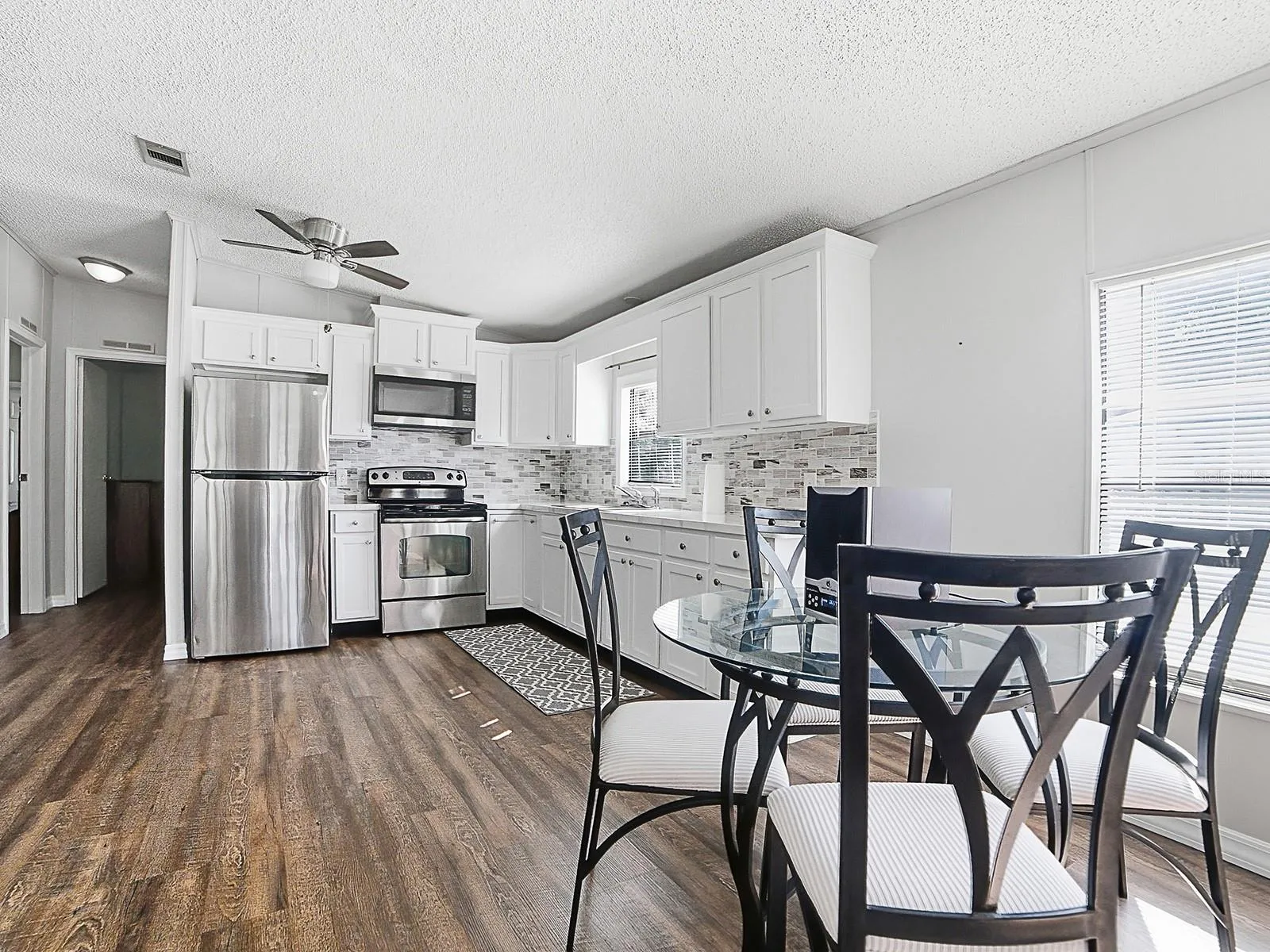 No carpet here