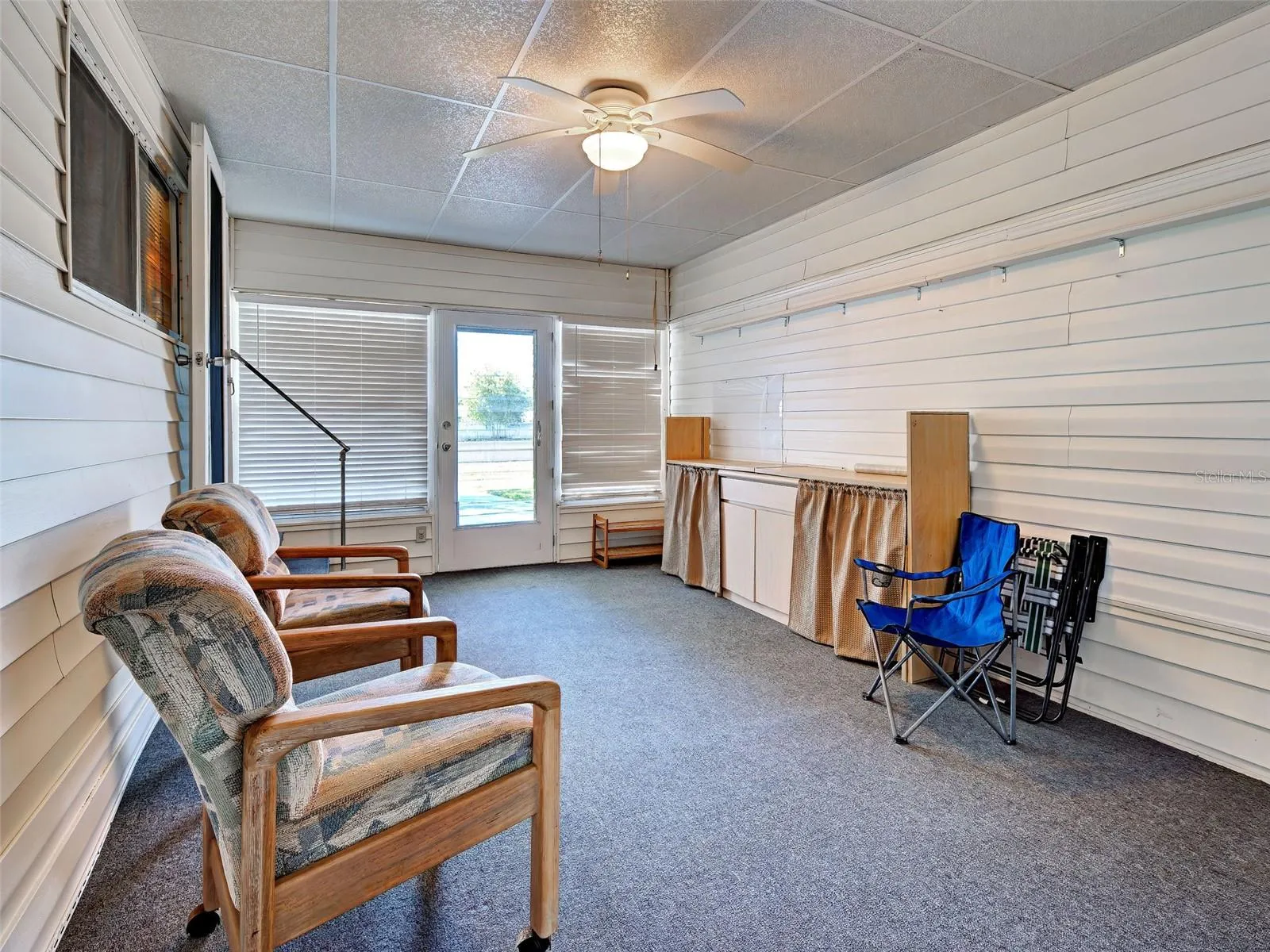 Inside front entry door (off carport)