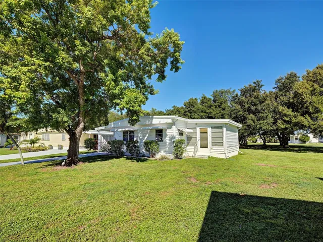 Front exterior - Note SIZE of lot!