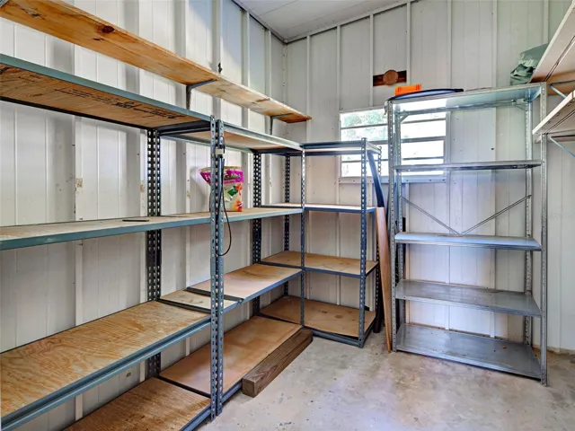 Interior of Storage Room