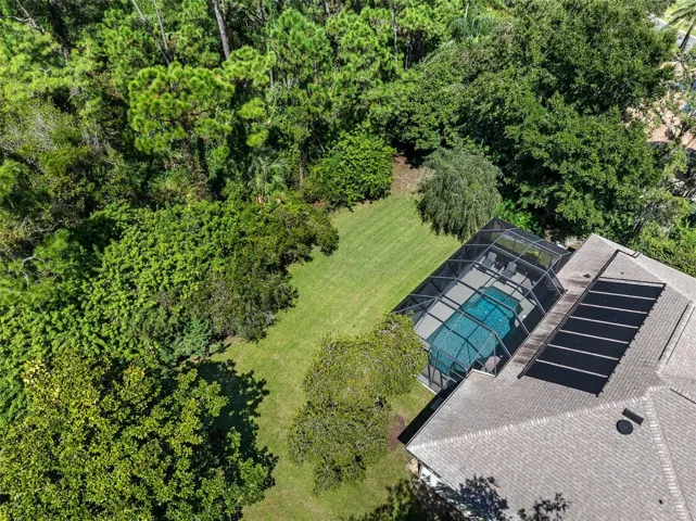 Backyard Drone View