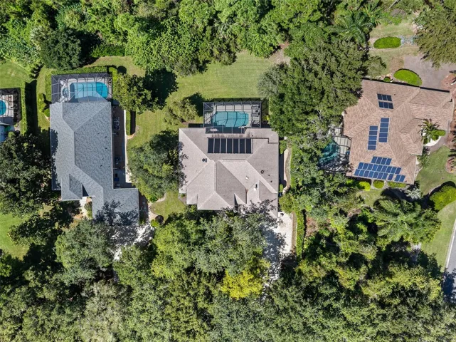 Overhead Drone View