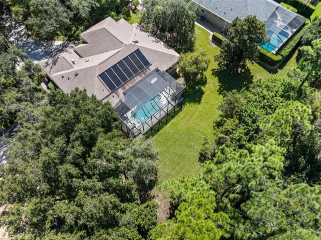 Backyard Drone View