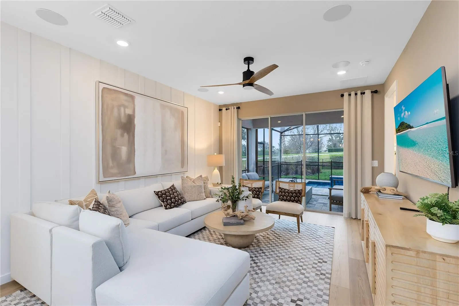 Model Home Design Only. Pictures and furnishings are for illustrative purposes only. Elevations, colors and options may vary. Furniture is for model home staging only.