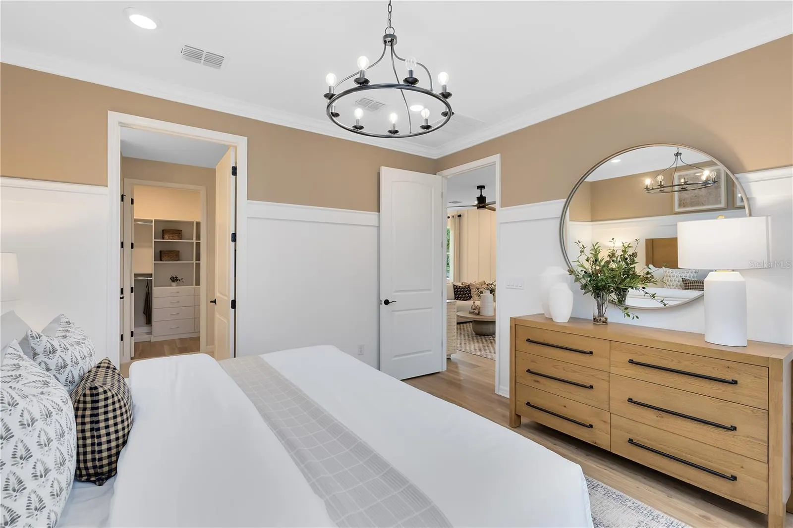 Model Home Design Only. Pictures and furnishings are for illustrative purposes only. Elevations, colors and options may vary. Furniture is for model home staging only.