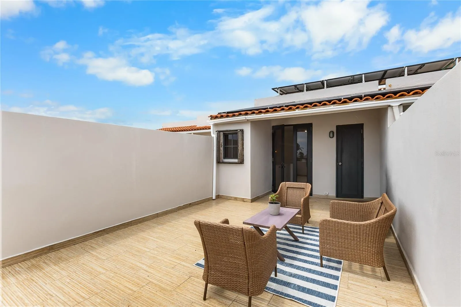 Rooftop terrace
