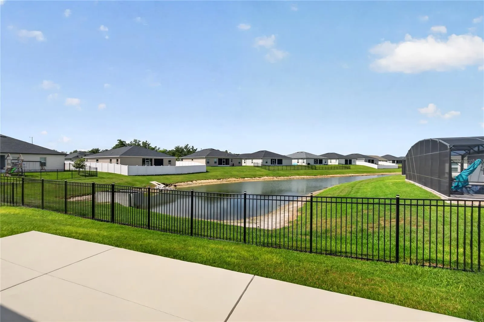 Backyard view