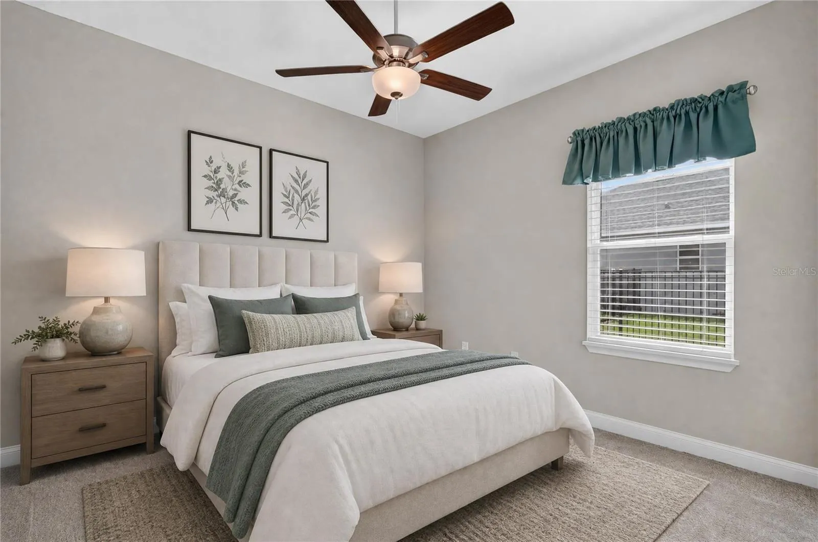 Bedroom (digitally staged)