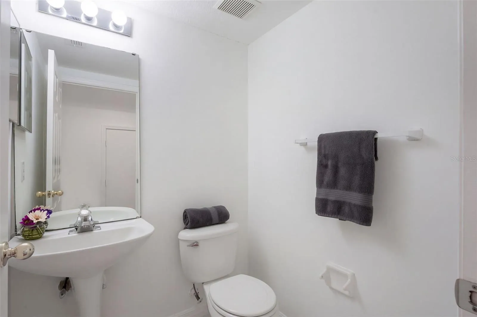 Downstairs half bath