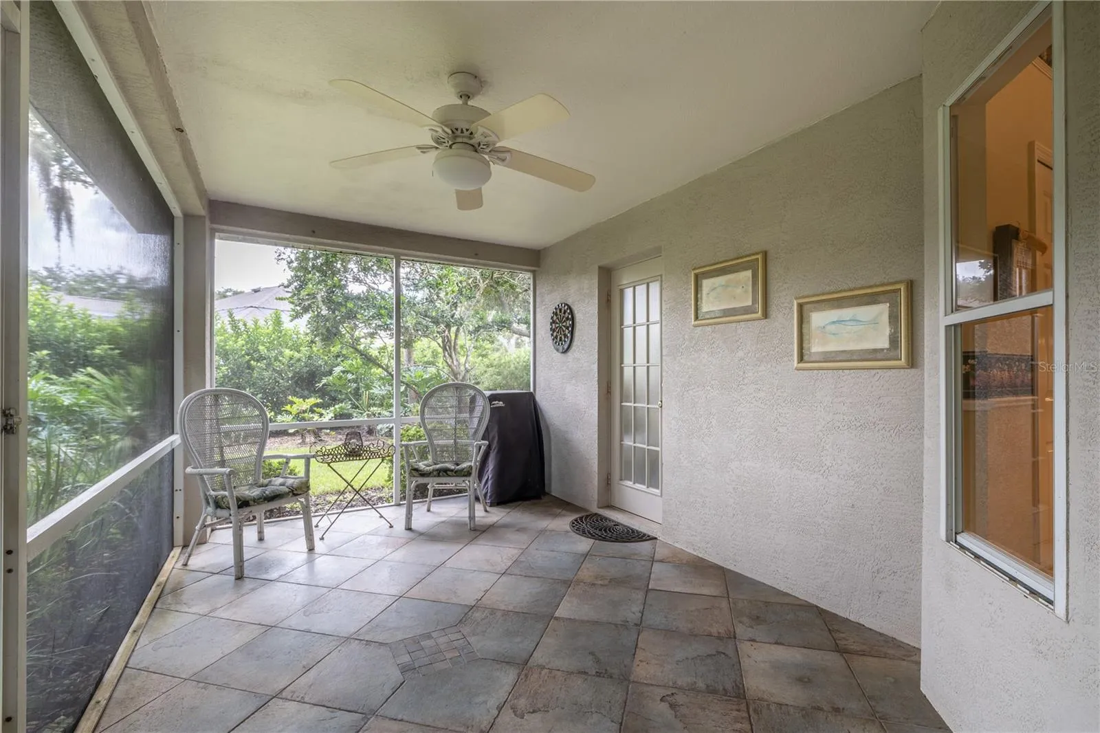 Screened Rear Porch