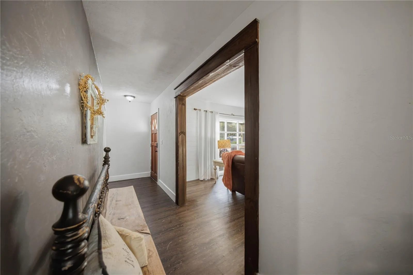 Front entryway- facing front door