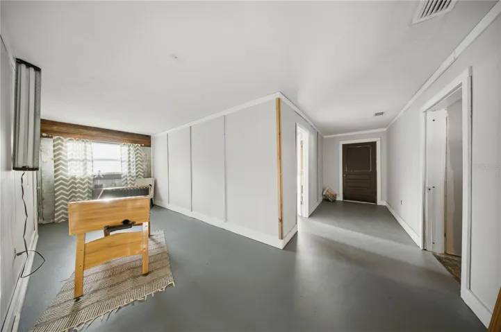 Spacious flex area
